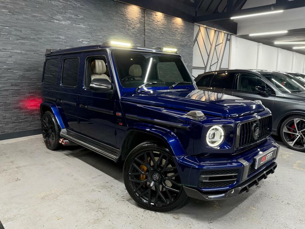 Mercedes-Benz G Class 4.0 G63 V8 Biturbo Amg Spds9gt 4Matic Euro 6 Ss Blue #3