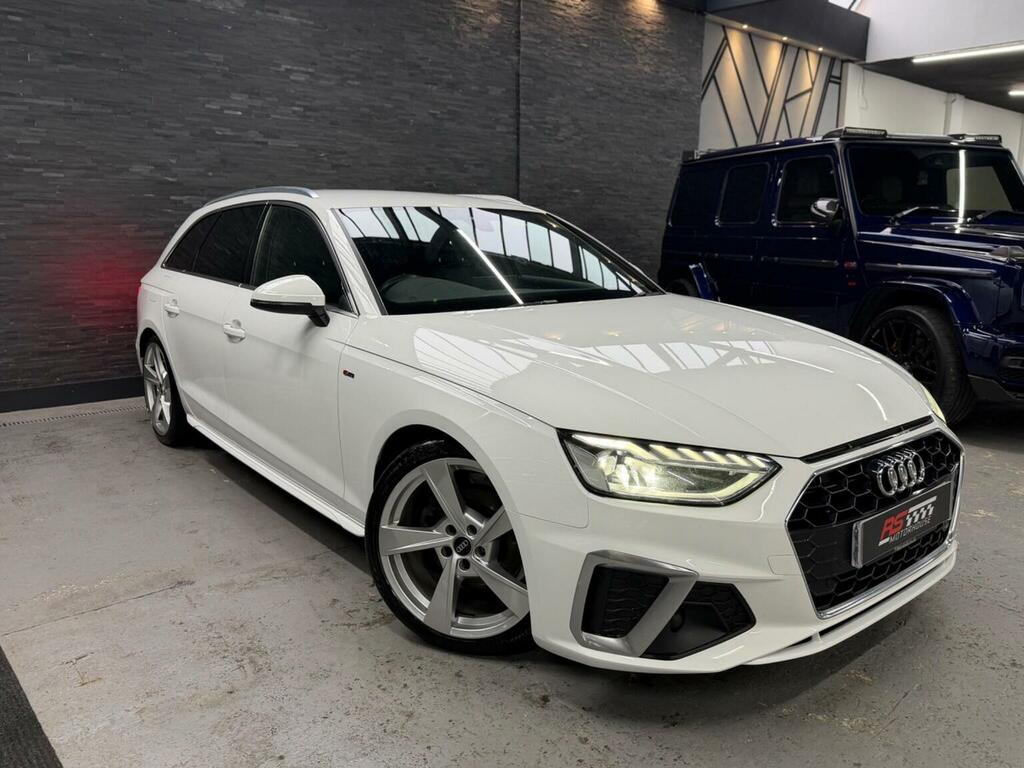 Audi A4 Avant 2.0 Tdi 35 S Line S Tronic Euro 6 Ss 2022 White