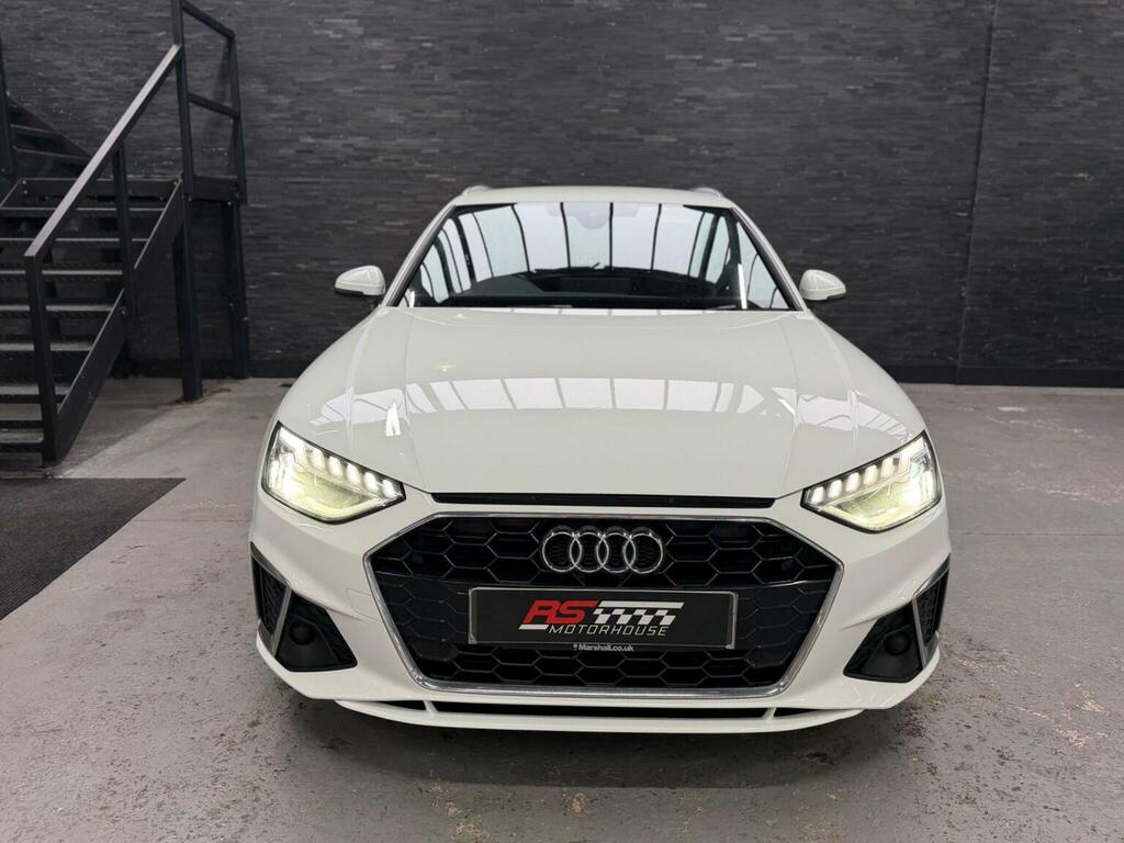 Audi A4 Avant 2.0 Tdi 35 S Line S Tronic Euro 6 Ss 2022 WG22WYL White #4