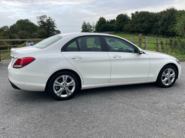 Mercedes-Benz C Class C220 D Se Executive YD65CYO White #5