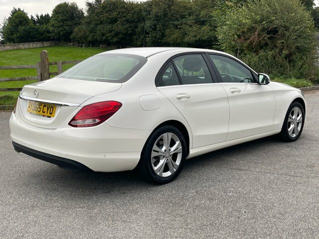Mercedes-Benz C Class C220 D Se Executive YD65CYO White #6