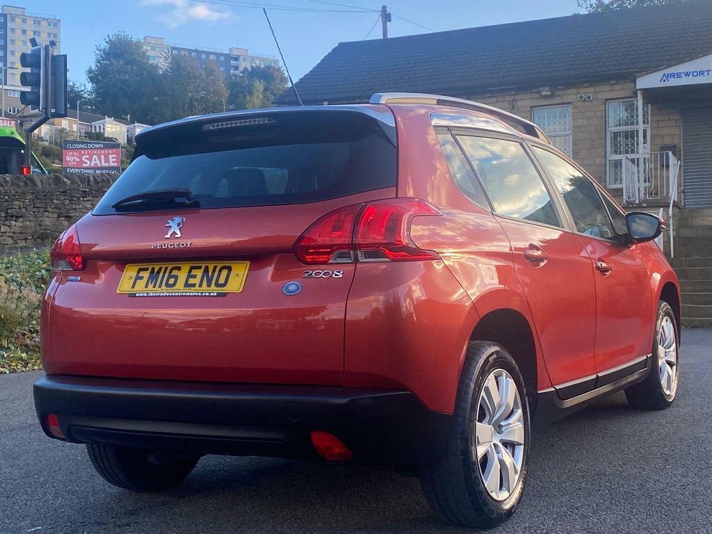 Peugeot 2008 1.6 Bluehdi Allure Euro 6 S S FM16ENO Red #3