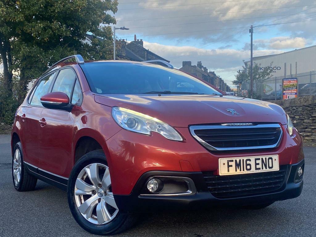 Peugeot 2008 1.6 Bluehdi Allure Euro 6 S S Red