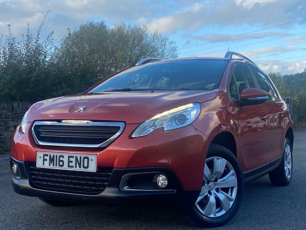 Peugeot 2008 1.6 Bluehdi Allure Euro 6 S S FM16ENO Red #2
