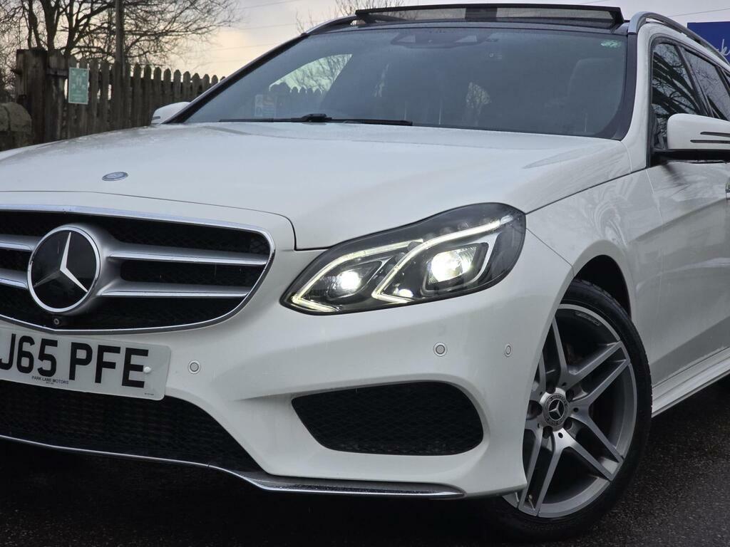 Mercedes-Benz E Class 2.0 E250 Amg Sport Estate White #5