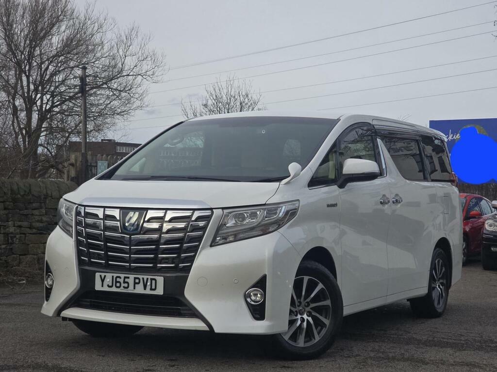 Toyota Alphard Hybrid 7Seater White #2