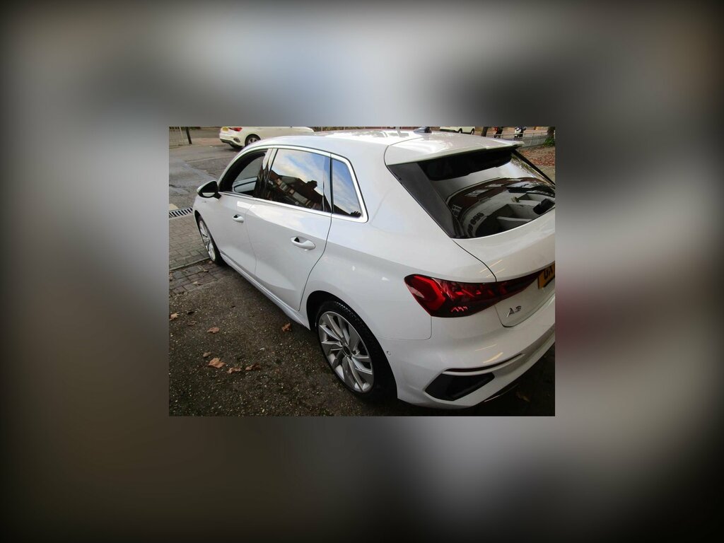 Audi A3 Sportback Tfsi E S Line 5-Door GX71YHU White #2
