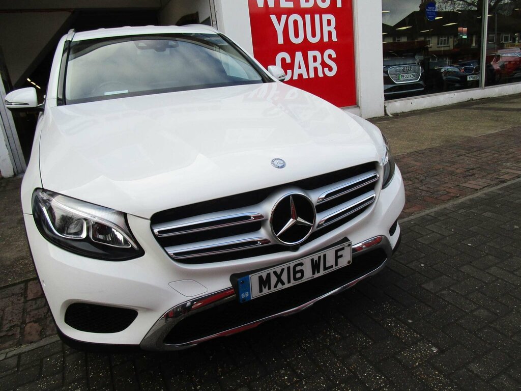 Mercedes-Benz GLC Class 2.1 Glc250d Sport G-tronic 4Matic Euro 6 Ss MX16WLF White #2