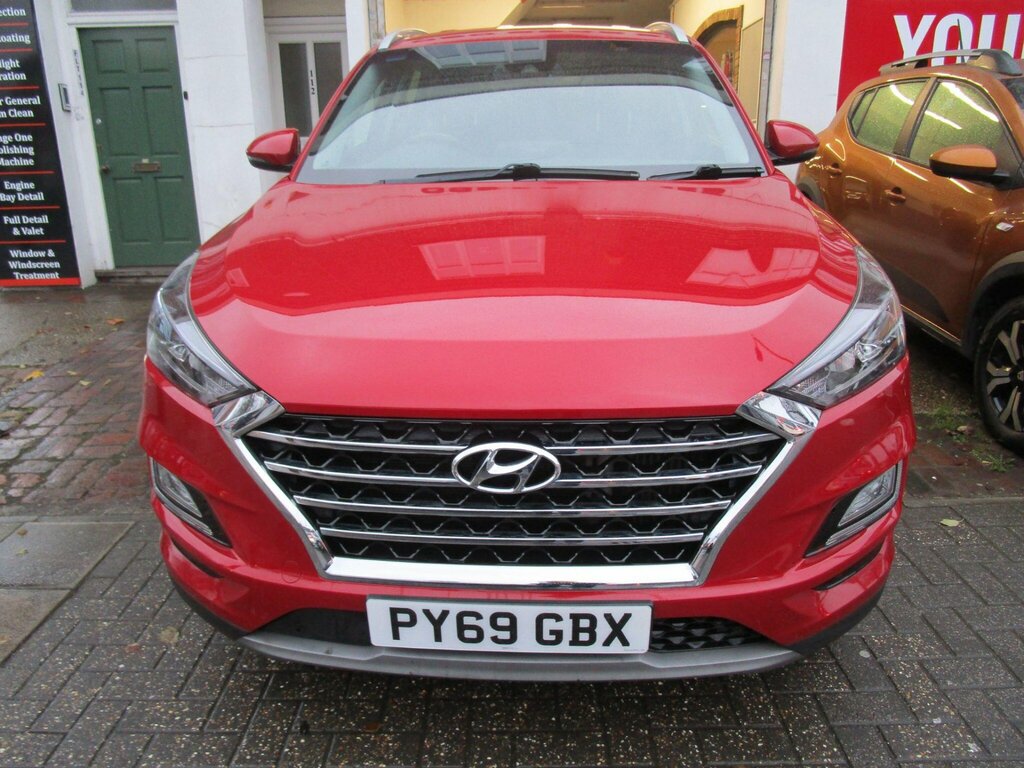 Hyundai Tucson 1.6 Crdi Premium Dct Euro 6 Ss Red #2