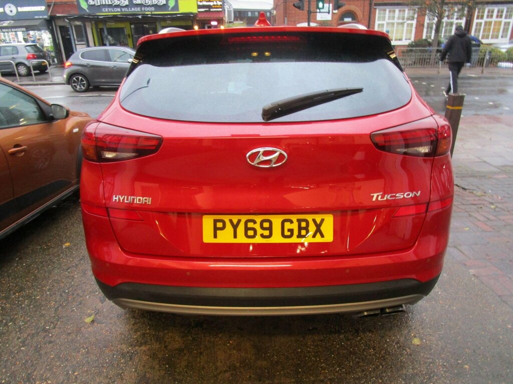 Hyundai Tucson 1.6 Crdi Premium Dct Euro 6 Ss Red #4