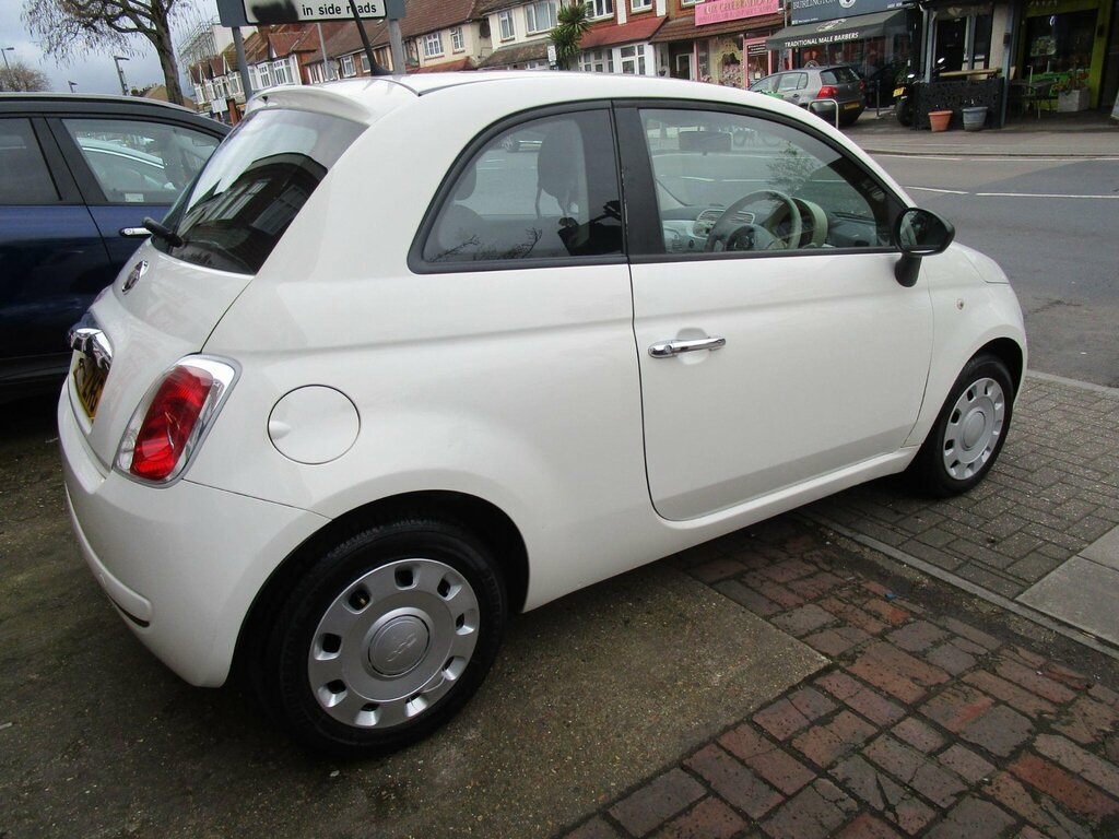 Fiat 500 1.2 Pop Dualogic Euro 6 Ss DY64ZKG White #4