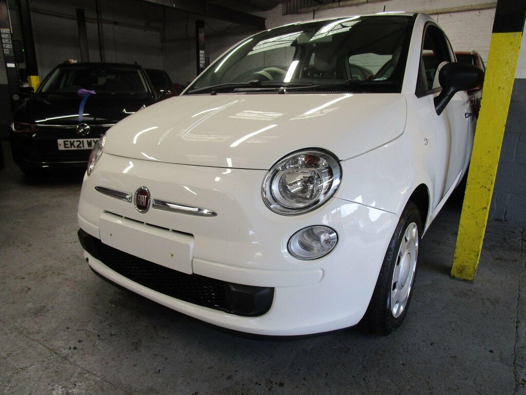 Fiat 500 1.2 Pop Dualogic Euro 6 Ss White