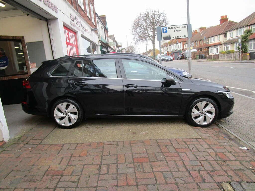 Volkswagen Golf 1.5 Etsi Mhev Style Dsg Euro 6 Ss EK21WXE Black #3
