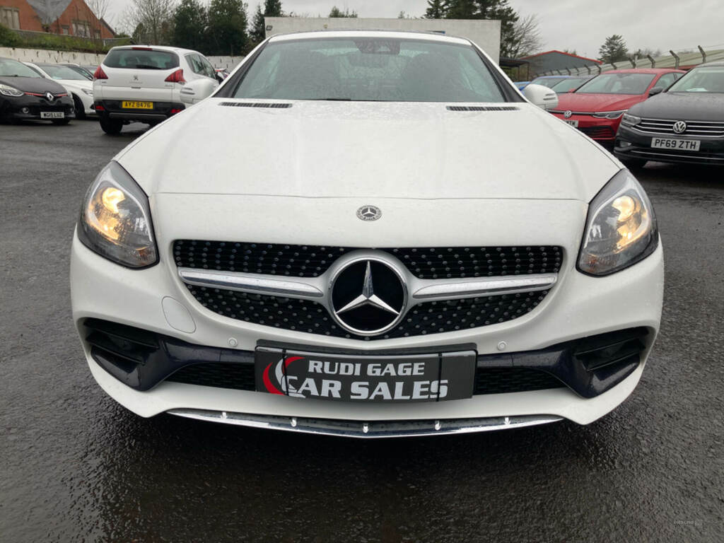 Mercedes-Benz SLC Slc 200 Amg Line White #3