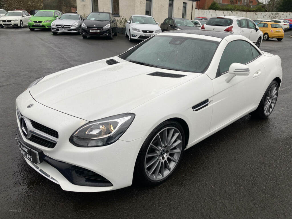 Mercedes-Benz SLC Slc 200 Amg Line White #4