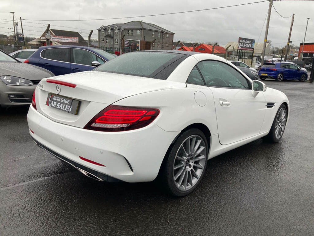 Mercedes-Benz SLC Slc 200 Amg Line White #6