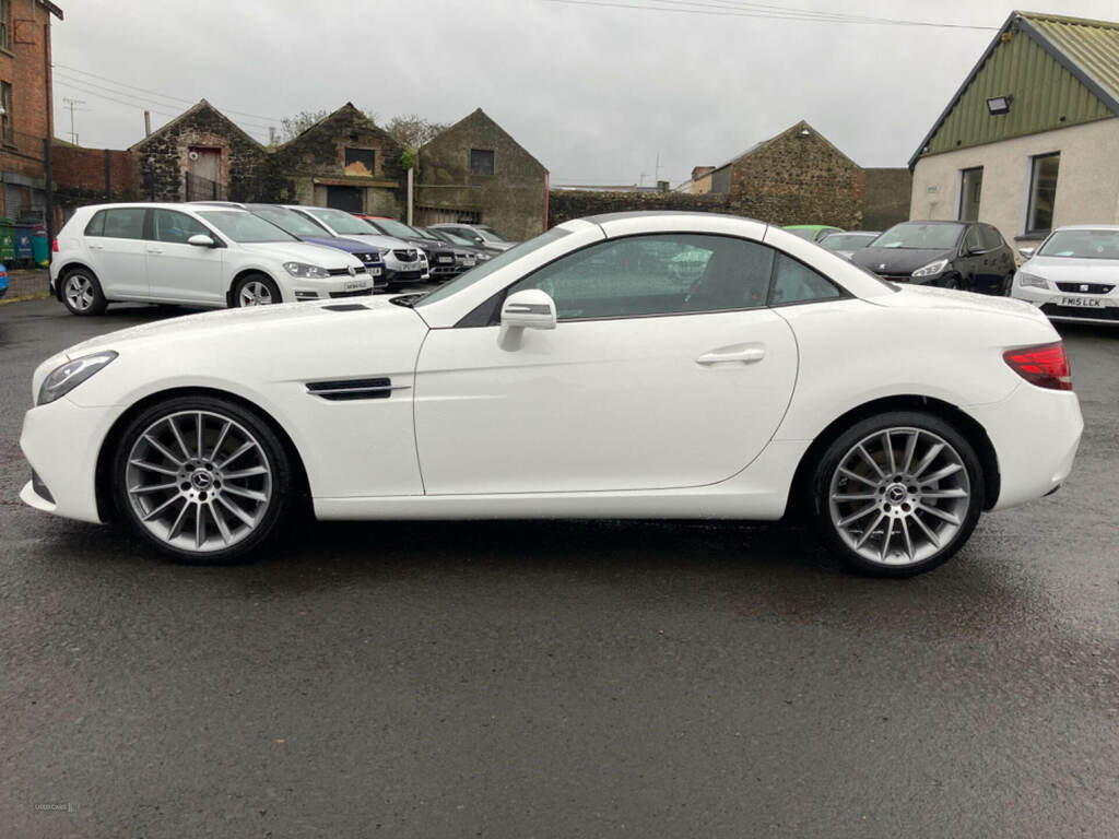 Mercedes-Benz SLC Slc 200 Amg Line White #5