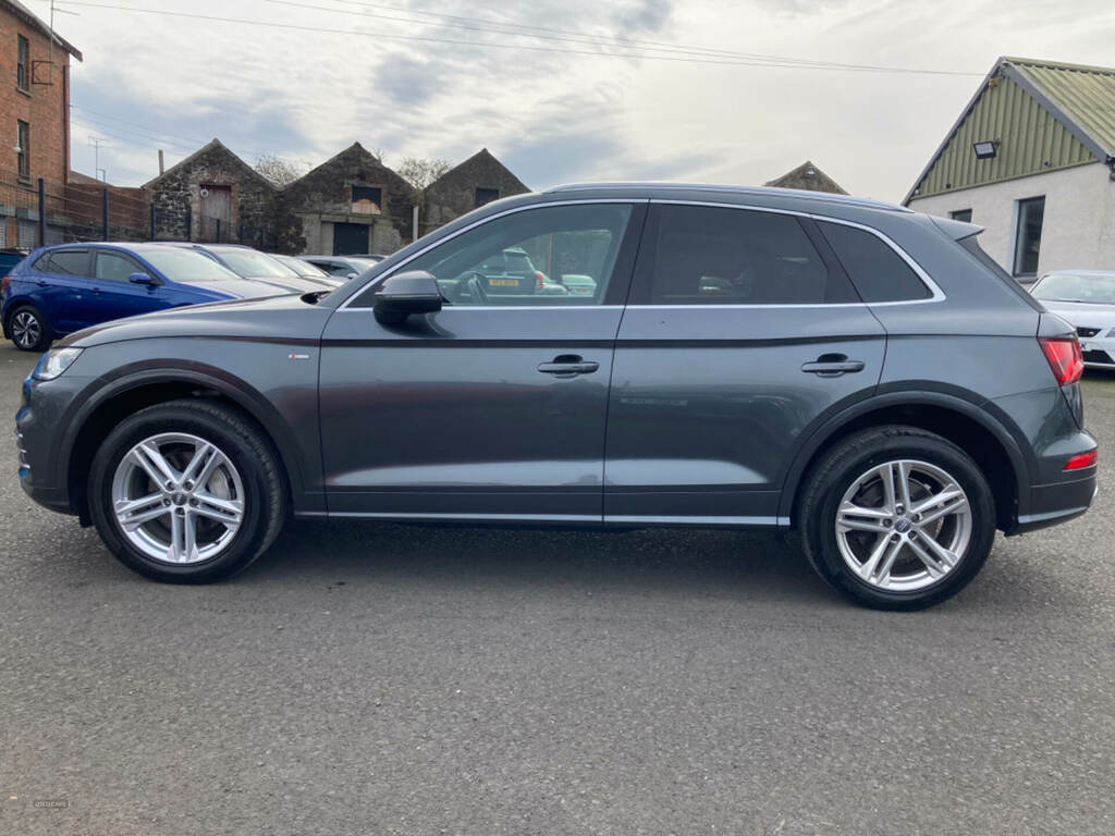 Audi Q5 2.0 Tdi Quattro S Line S Tronic SC67YGV Grey #5
