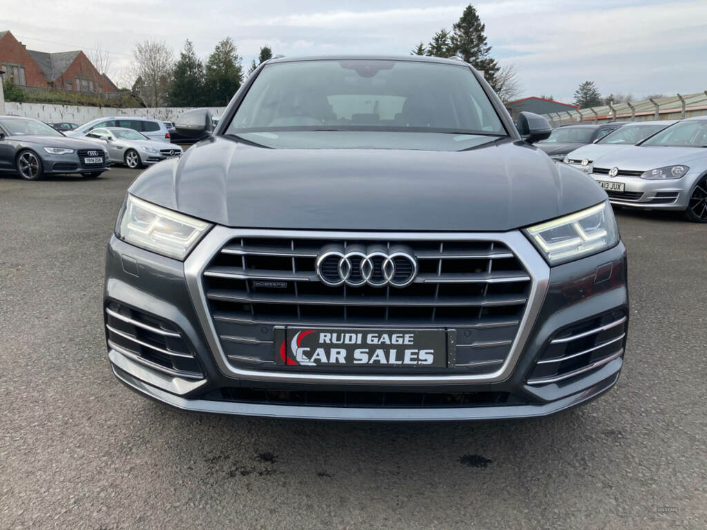 Audi Q5 2.0 Tdi Quattro S Line S Tronic SC67YGV Grey #3