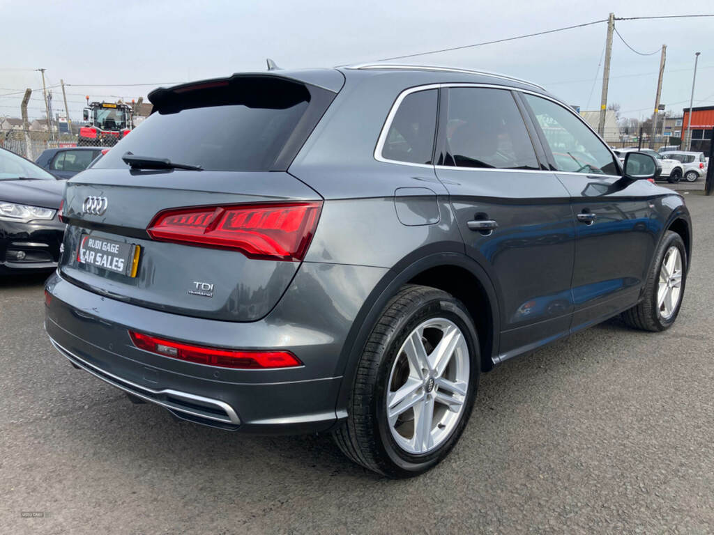Audi Q5 2.0 Tdi Quattro S Line S Tronic SC67YGV Grey #6