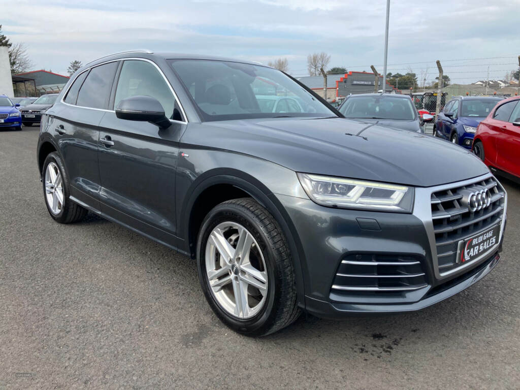 Audi Q5 2.0 Tdi Quattro S Line S Tronic Grey