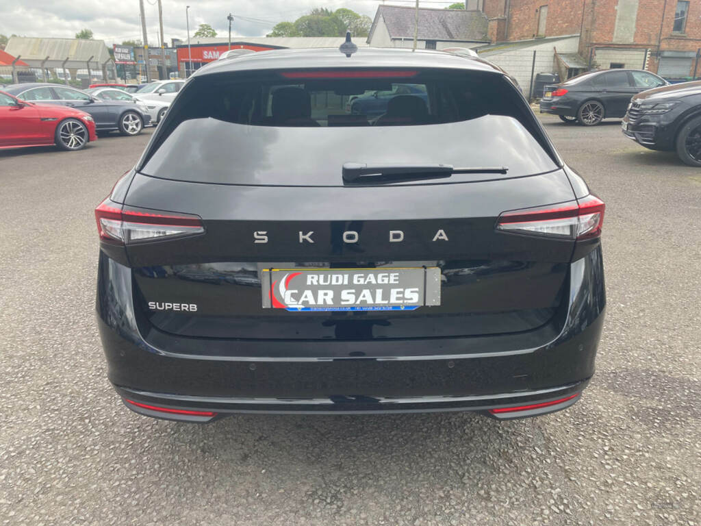 Skoda Superb 2.0 Tdi Se Technology Dsg EU24HLN Black #6