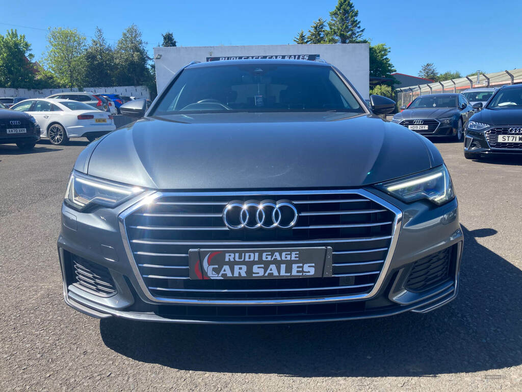 Audi A6 40 Tdi S Line S Tronic DX19ZBG Grey #3