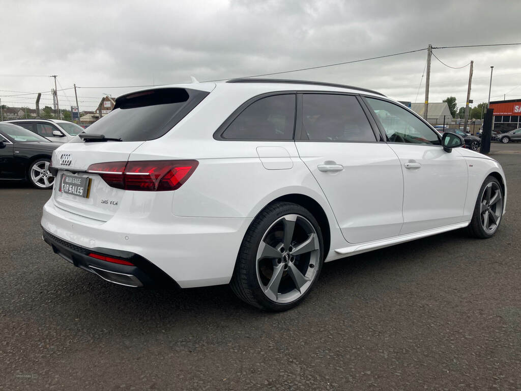 Audi A4 35 Tdi Black Edition S Tronic KY70ACZ White #6