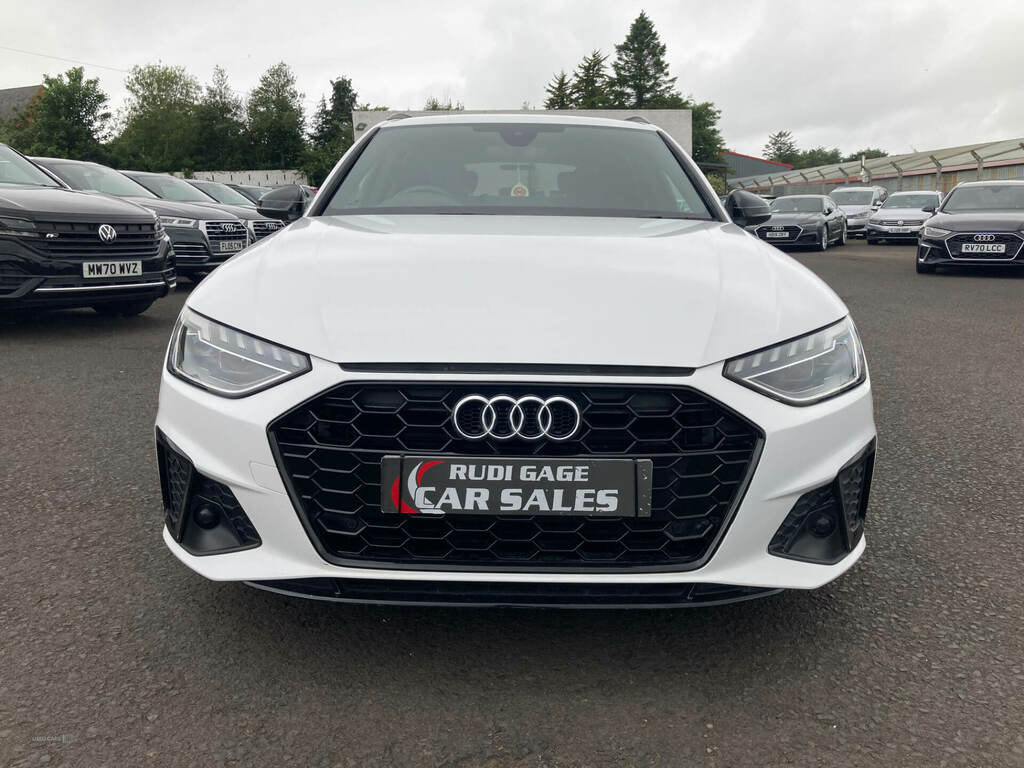 Audi A4 35 Tdi Black Edition S Tronic KY70ACZ White #3