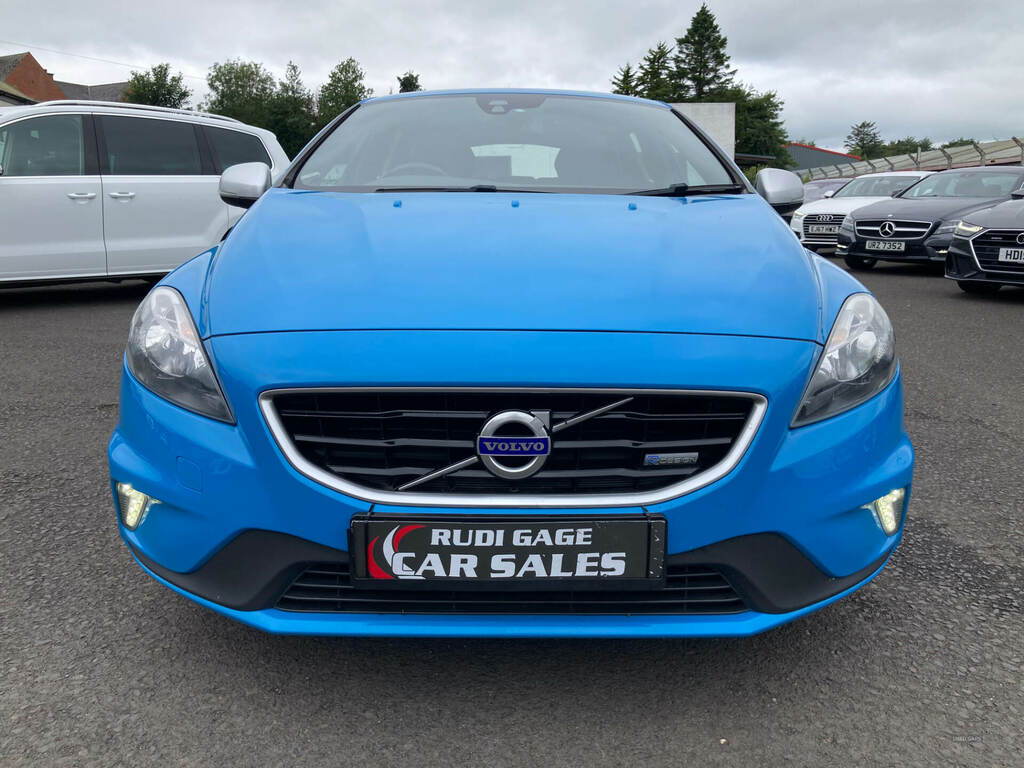 Volvo V40 D2 R Design YM14AAF Blue #3