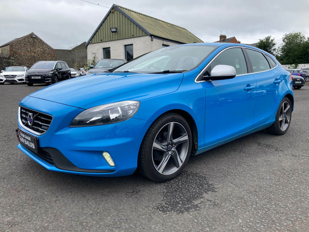 Volvo V40 D2 R Design YM14AAF Blue #4