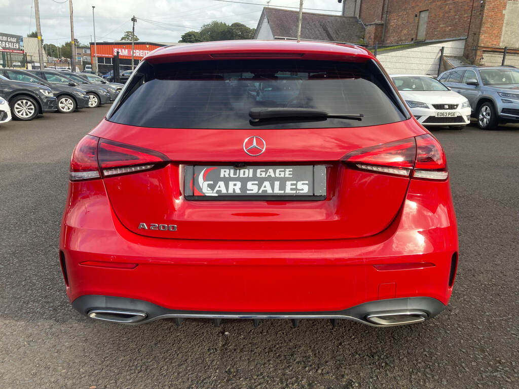 Mercedes-Benz A Class A200 Amg Line YNZ7243 Red #6