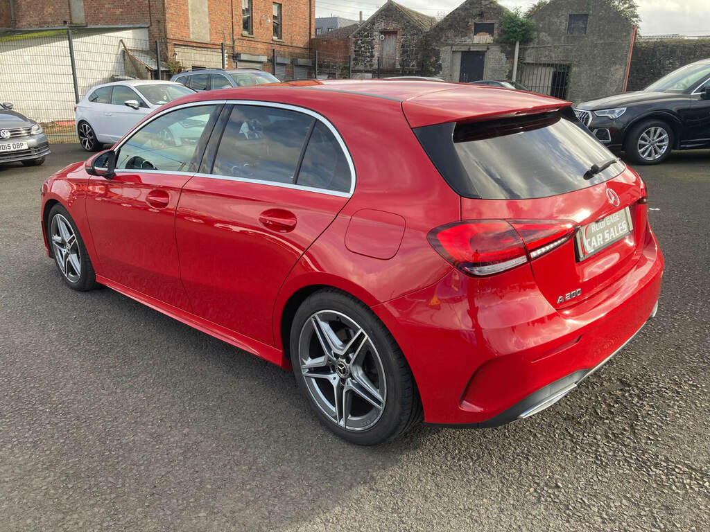Mercedes-Benz A Class A200 Amg Line YNZ7243 Red #5
