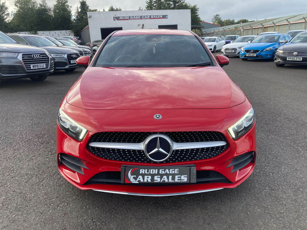 Mercedes-Benz A Class A200 Amg Line YNZ7243 Red #2