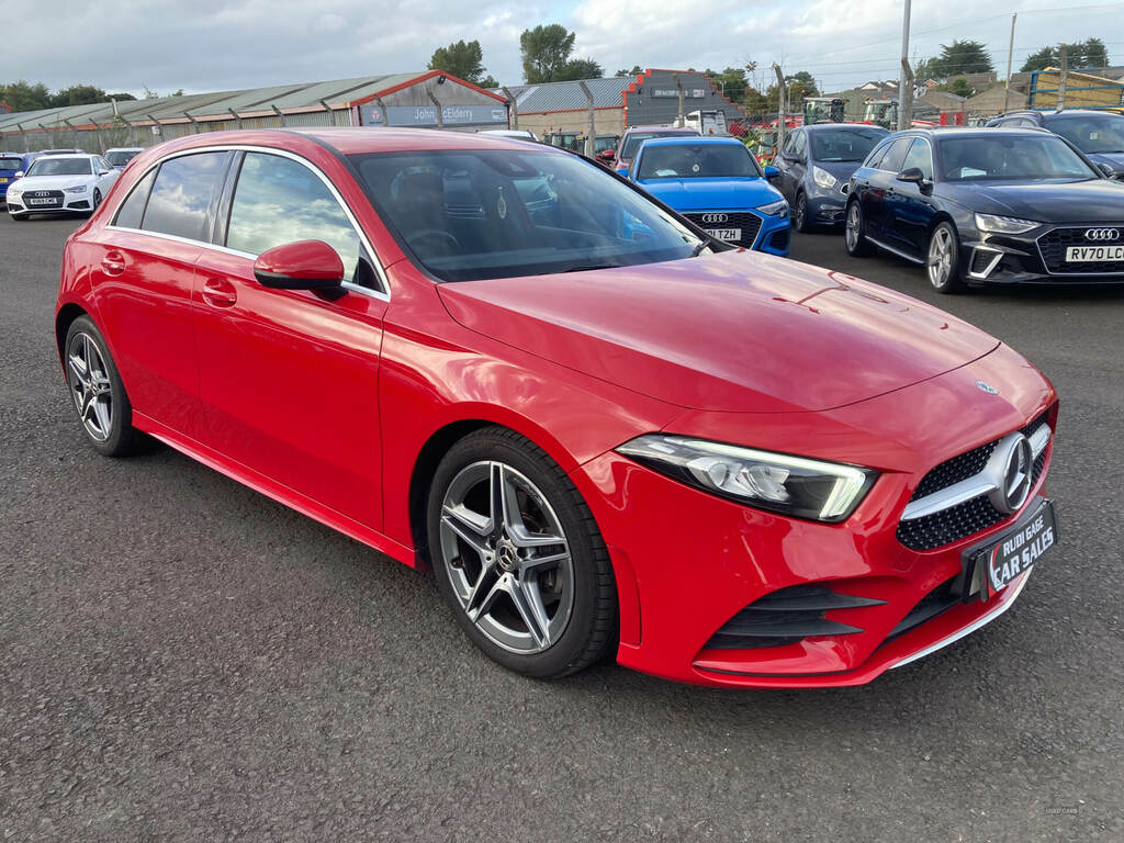 Mercedes-Benz A Class A200 Amg Line Red