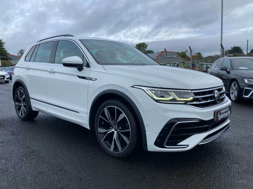 Volkswagen Tiguan 2.0 Tdi R-line Dsg White