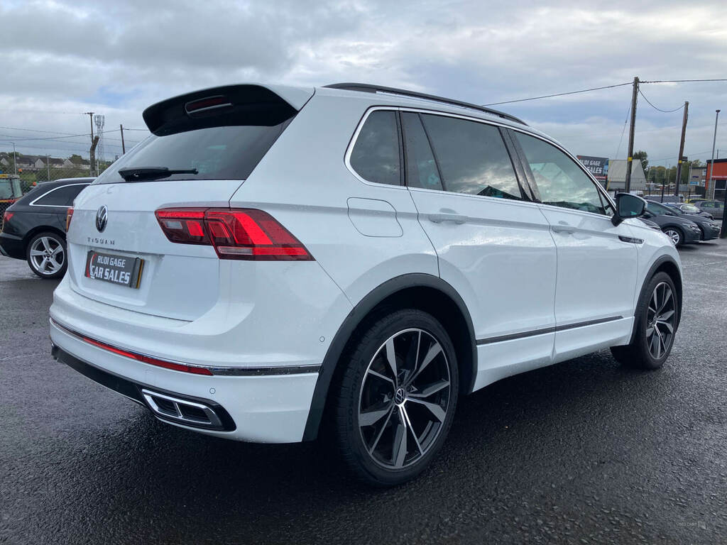 Volkswagen Tiguan 2.0 Tdi R-line Dsg VN21FKU White #6