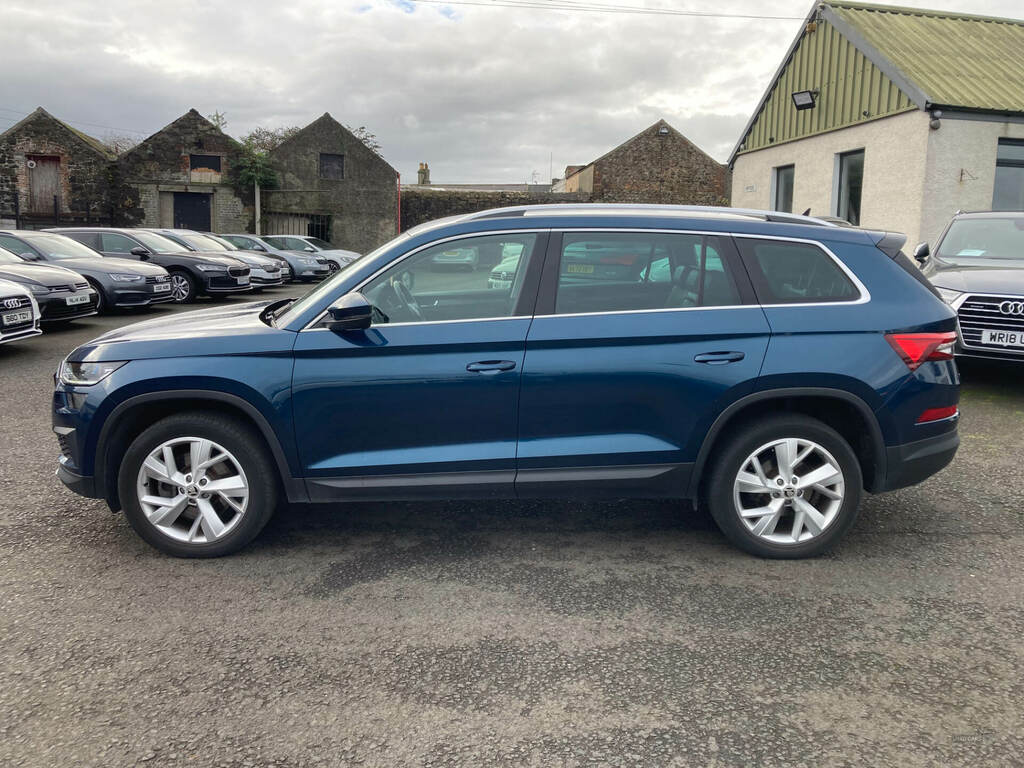 Skoda Kodiaq 2.0 Tdi Se L Dsg 7 Seat LB22MMV Blue #4