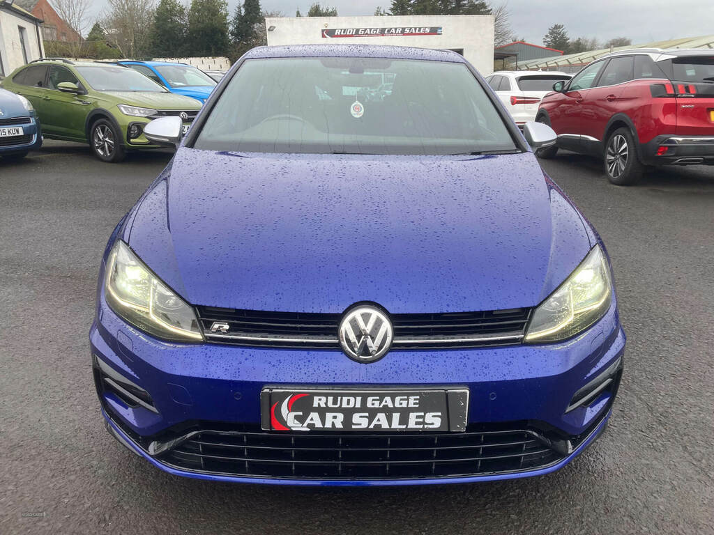 Volkswagen Golf 2.0 Tsi 310 R 4Motion Dsg VX18XAE Blue #2