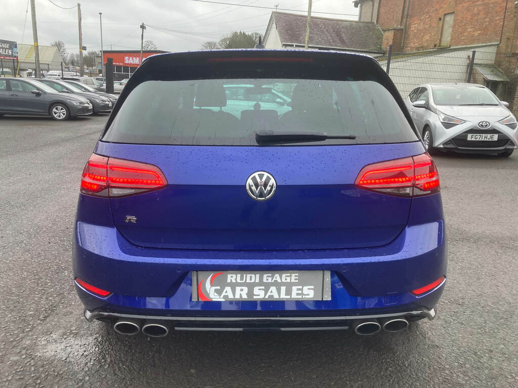 Volkswagen Golf 2.0 Tsi 310 R 4Motion Dsg VX18XAE Blue #6