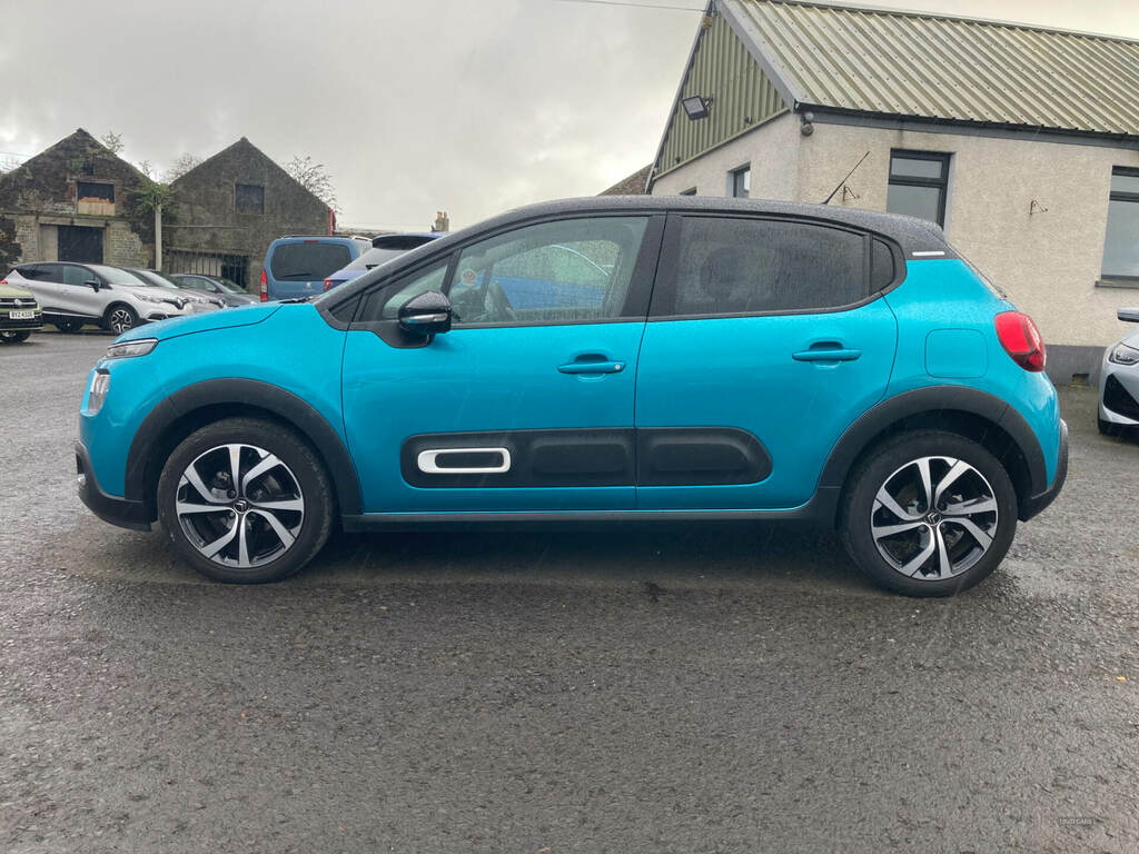 Citroen C3 1.5 Bluehdi Shine Plus SX22EVF Blue #5