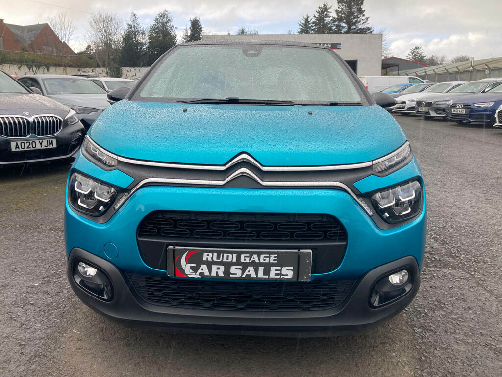 Citroen C3 1.5 Bluehdi Shine Plus SX22EVF Blue #3