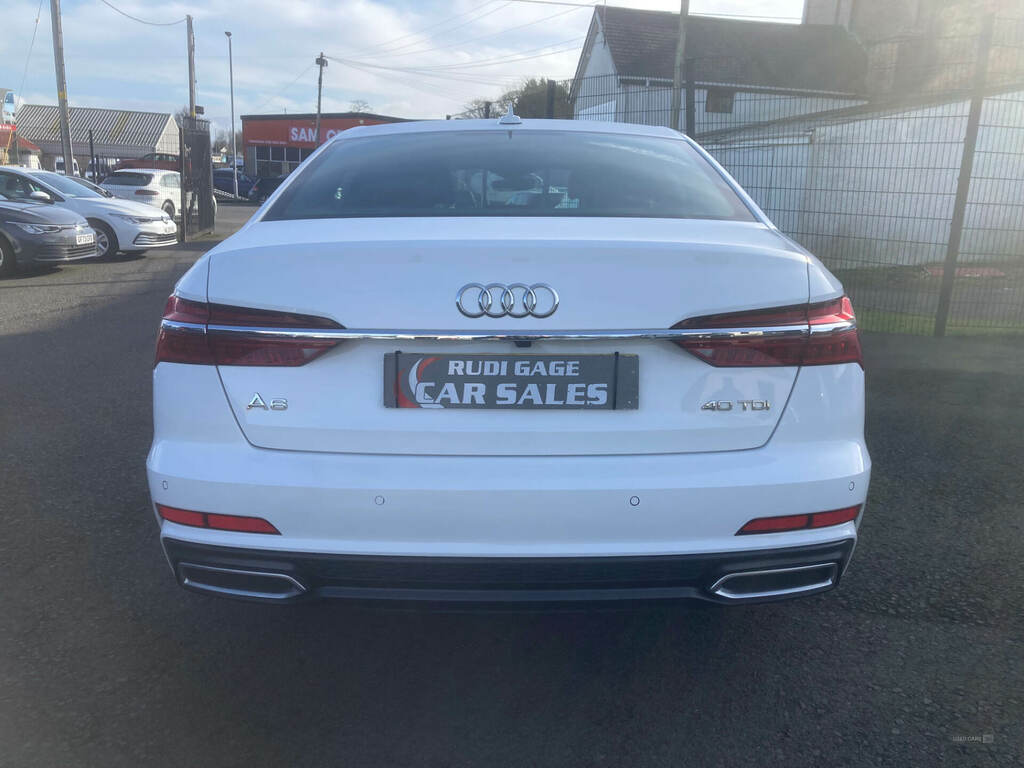 Audi A6 40 Tdi S Line S Tronic AD19TGZ White #6