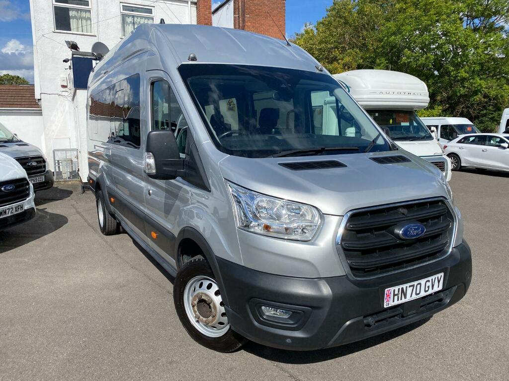 Ford Transit Custom Minibus 2.0 460 Ecoblue Leader 202070 Silver