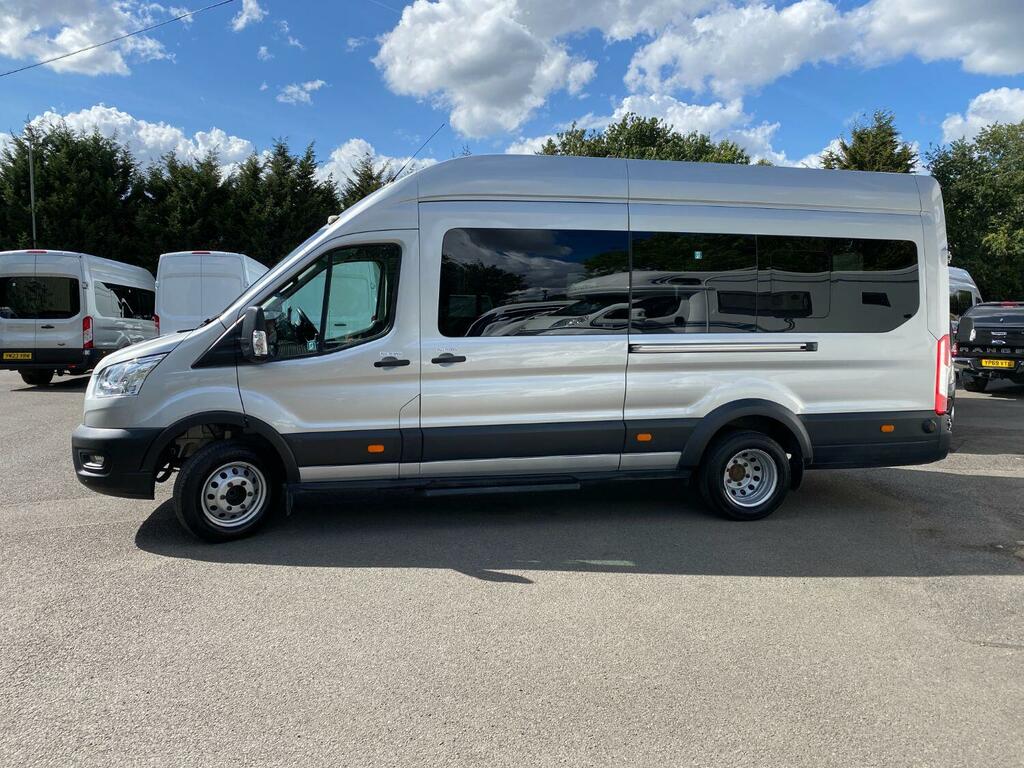 Ford Transit Custom Minibus 2.0 460 Ecoblue Leader 202070 HN70GVY Silver #5