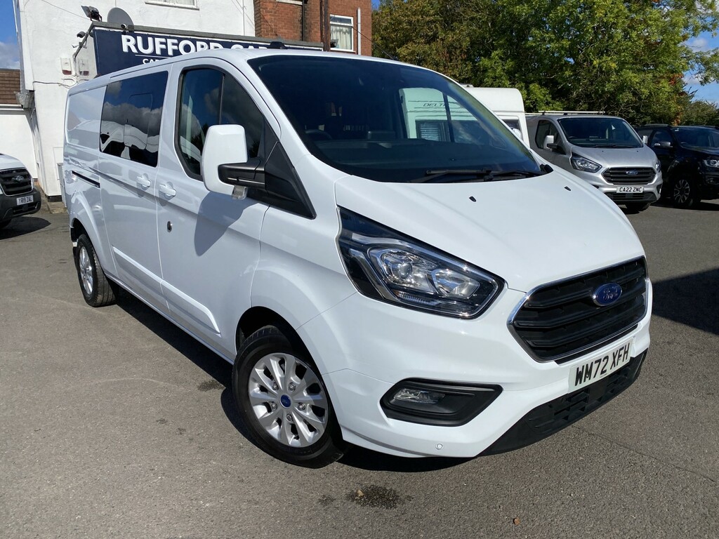 Ford Transit Custom Combi Van 2.0 Transit Custom Limited Dciv 320 L2 2 White