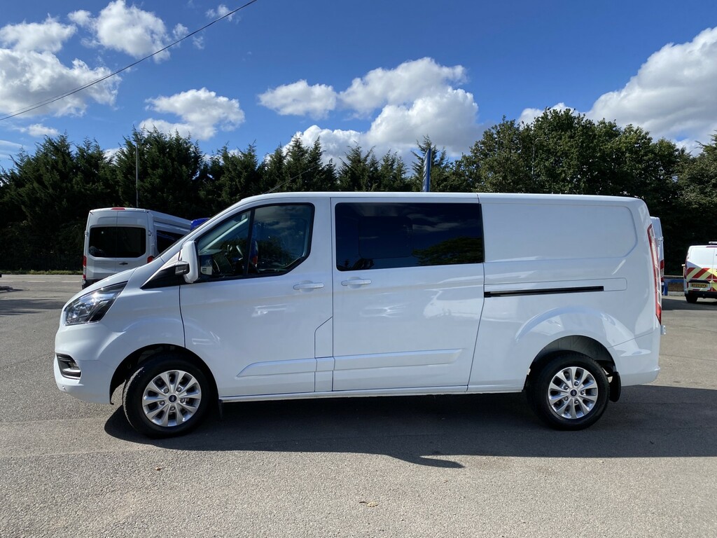 Ford Transit Custom Combi Van 2.0 Transit Custom Limited Dciv 320 L2 2 WM72XFH White #5