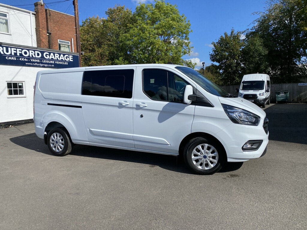 Ford Transit Custom Combi Van 2.0 Transit Custom Limited Dciv 320 L2 2 WM72XFH White #2