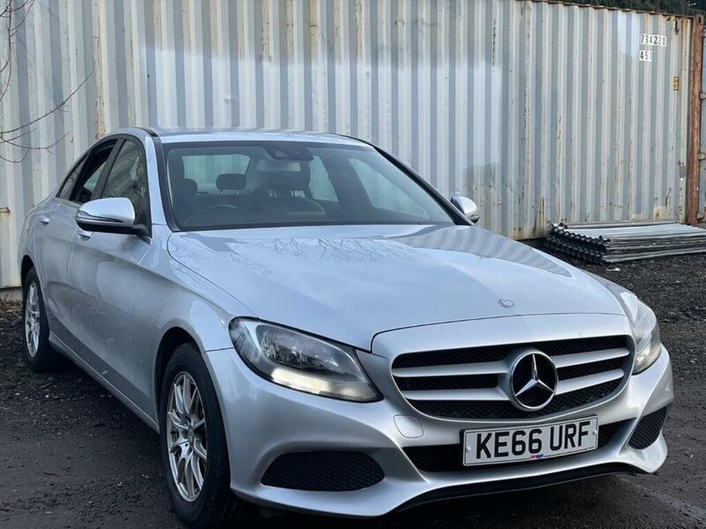 Mercedes-Benz C Class Saloon 2.1 C220d Se Euro 6 Ss 201766 KE66URF Silver #4