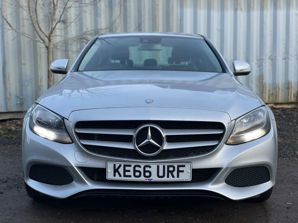 Mercedes-Benz C Class Saloon 2.1 C220d Se Euro 6 Ss 201766 KE66URF Silver #3